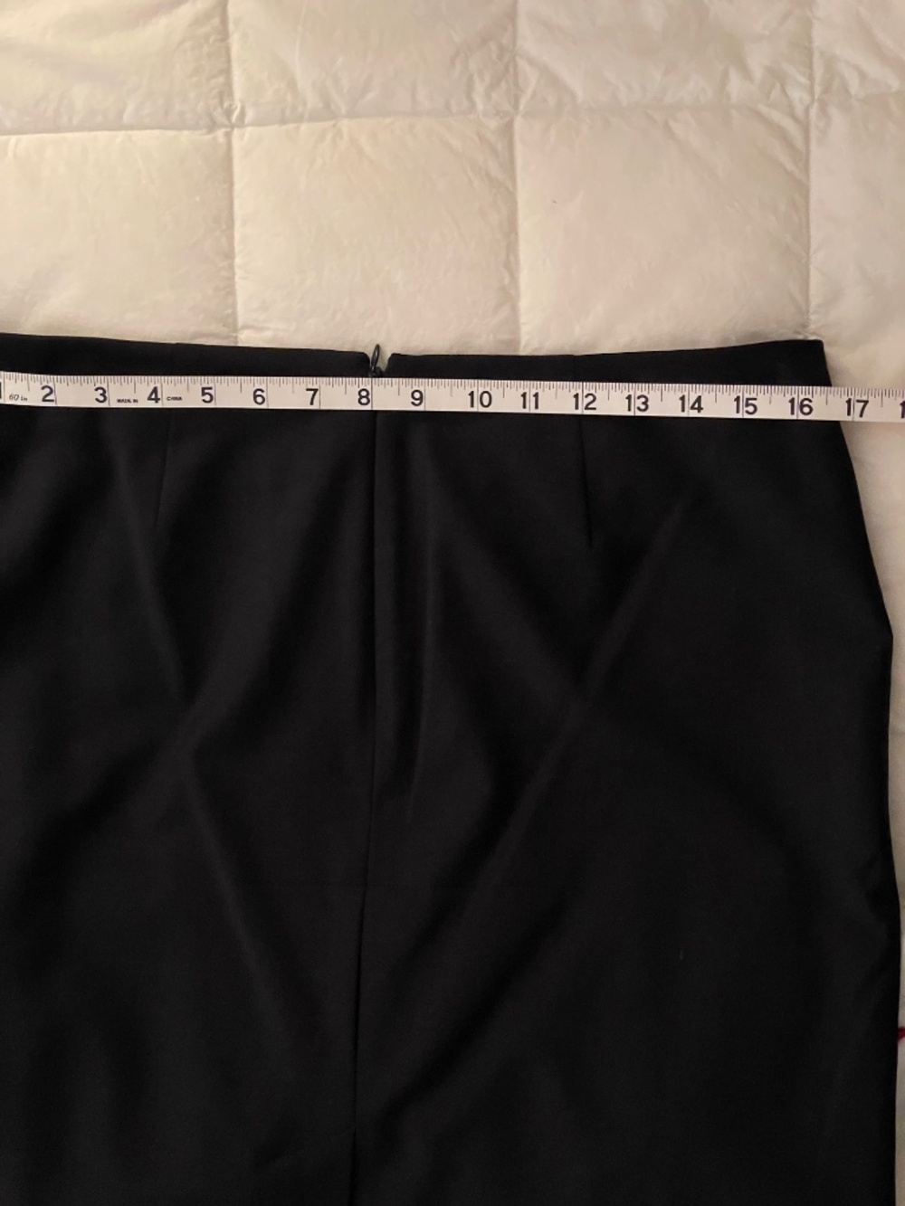 Talbots Navy Skirt 10P - Picture 4 of 6
